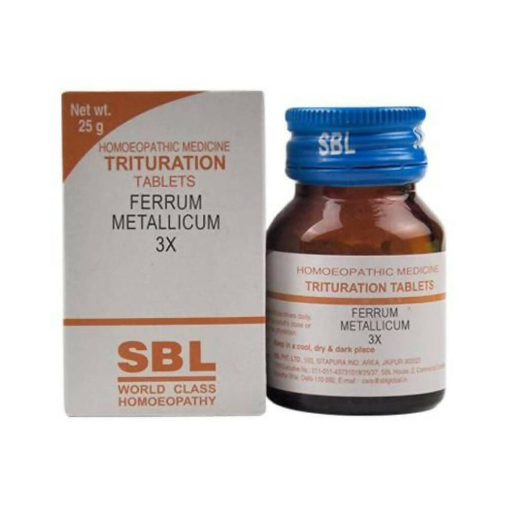 SBL Homeopathy Ferrum Metallicum Trituration Tablets - Distacart::34863805857951