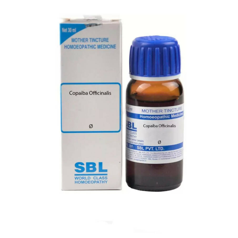 SBL Homeopathy Copaiba Officinalis Mother Tincture Q - Distacart::34865892655263