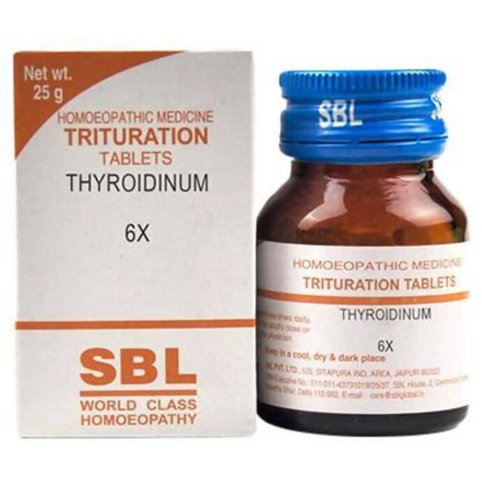 SBL Homeopathy Thyroidinum Trituration Tablets - Distacart::36720027140255