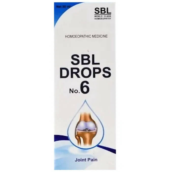 SBL Homeopathy Drops No. 6 - Distacart::34863813197983