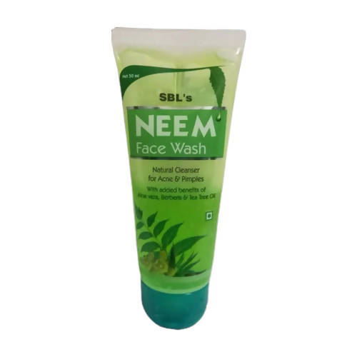 SBL Homeopathy Neem Face Wash - Distacart::33520273948831