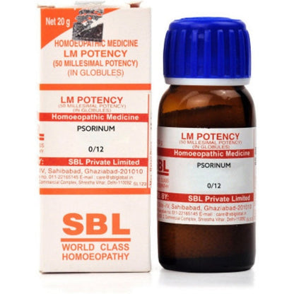 SBL Homeopathy Psorinum LM Potency - Distacart::30446280212639