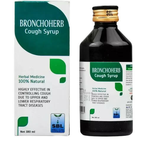 SBL Homeopathy Bronchoherb Cough Syrup - Distacart::34433938981023