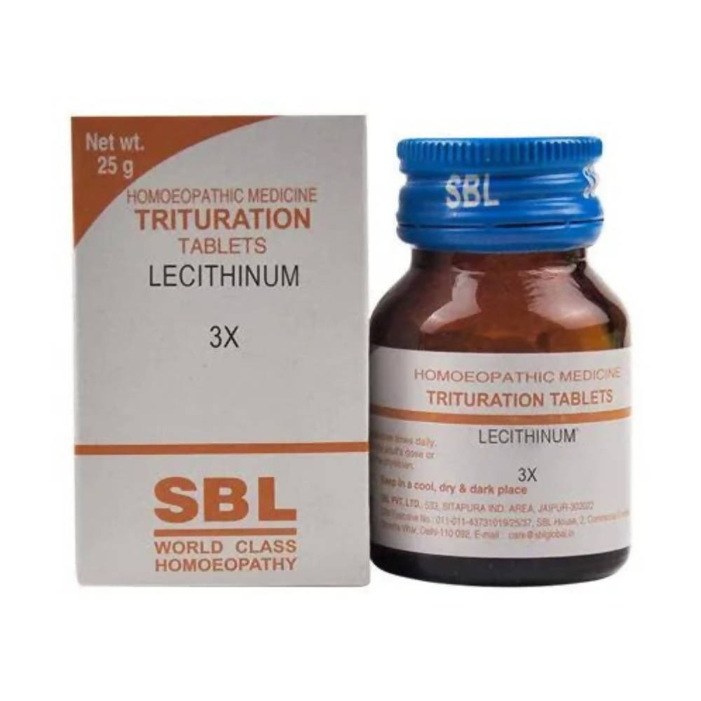 SBL Homeopathy Lecithinum Trituration Tablets - Distacart::33520166502559