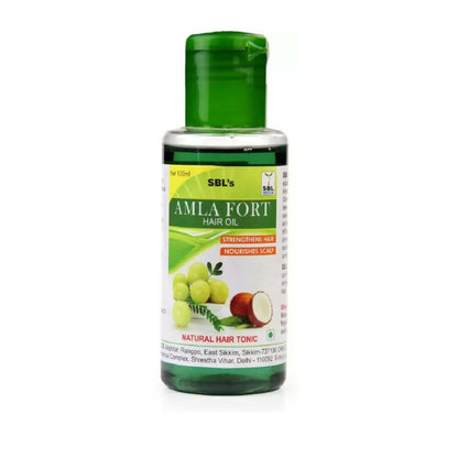 SBL Homeopathy Amla Fort Hair Oil - Distacart::34868592607391