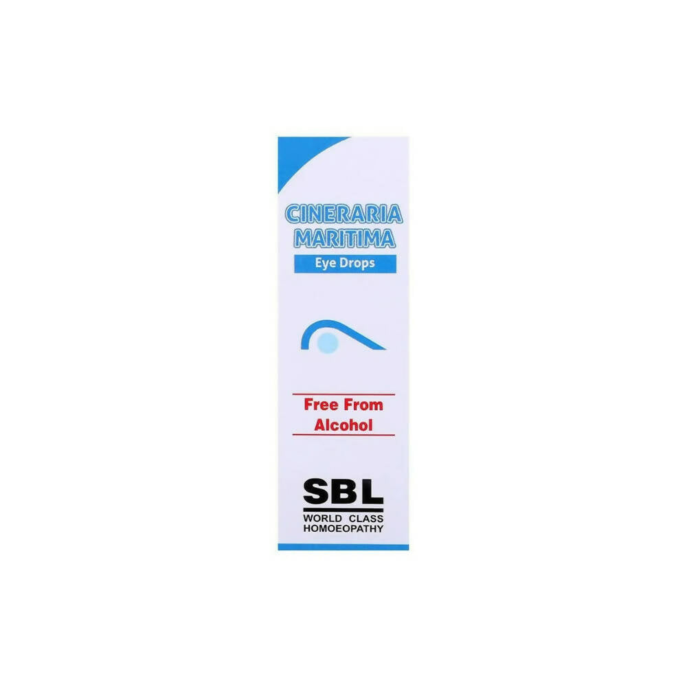 SBL Homeopathy Cineraria Maritima Eye Drops Free From Alcohol - Distacart::34388883964063