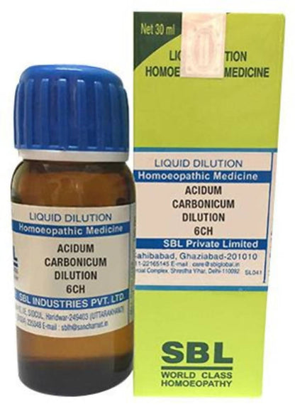 SBL Homeopathy Acidum Carbonicum Dilution::31715680387231