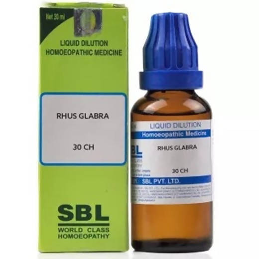 SBL Homeopathy Rhus Glabra Dilution - Distacart::32868005052575