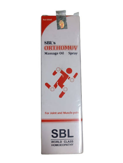 SBL Homeopathy Orthomuv Massage Oil Spray - Distacart::29917742989471