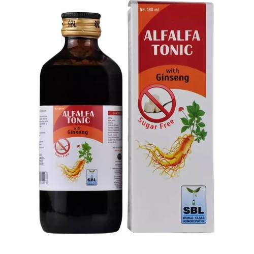 SBL Homeopathy Alfalfa Tonic with Ginseng Sugar Free - Distacart::33518789329055