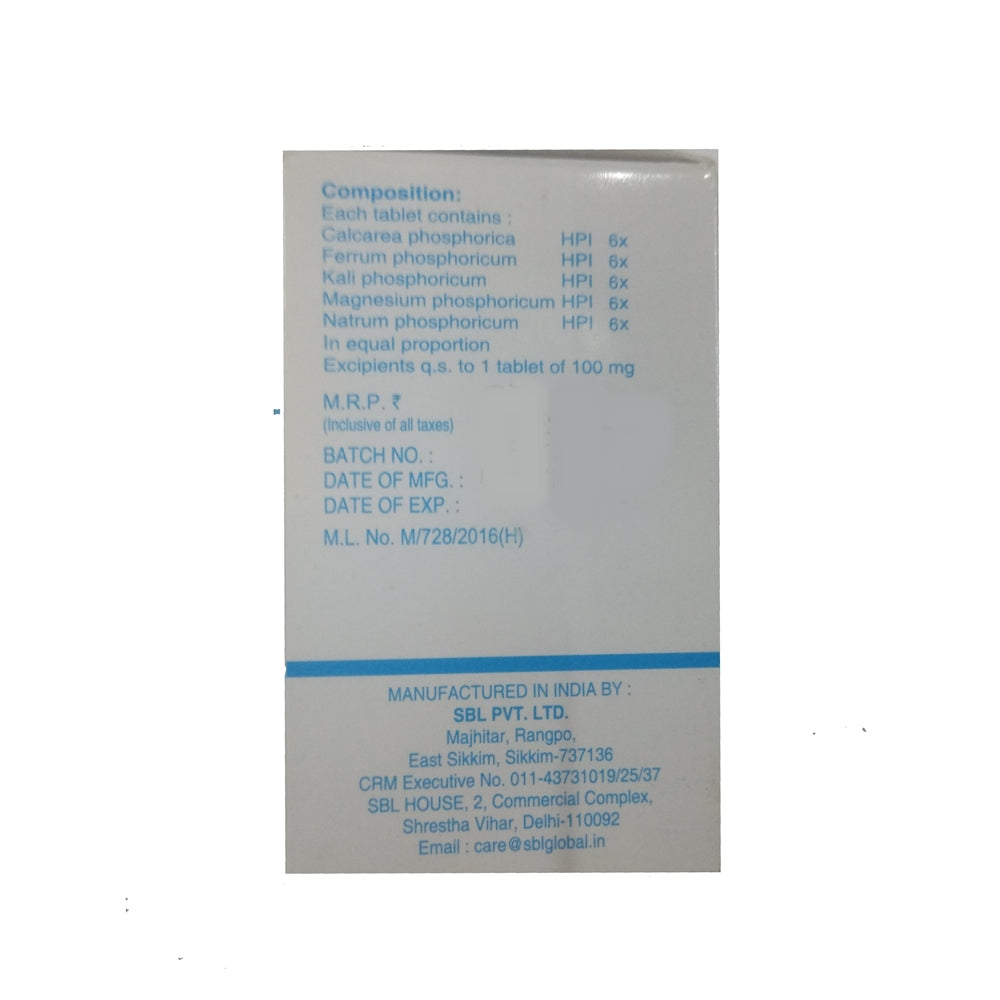 SBL Homeopathy Five Phos Tablet::32260269998239
