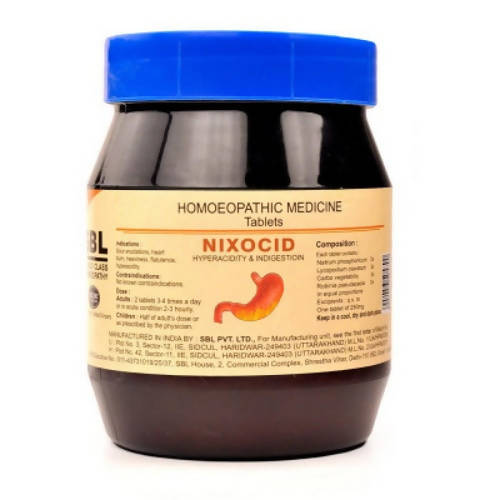 SBL Homeopathy Nixocid Tablets - Distacart::30066458460319