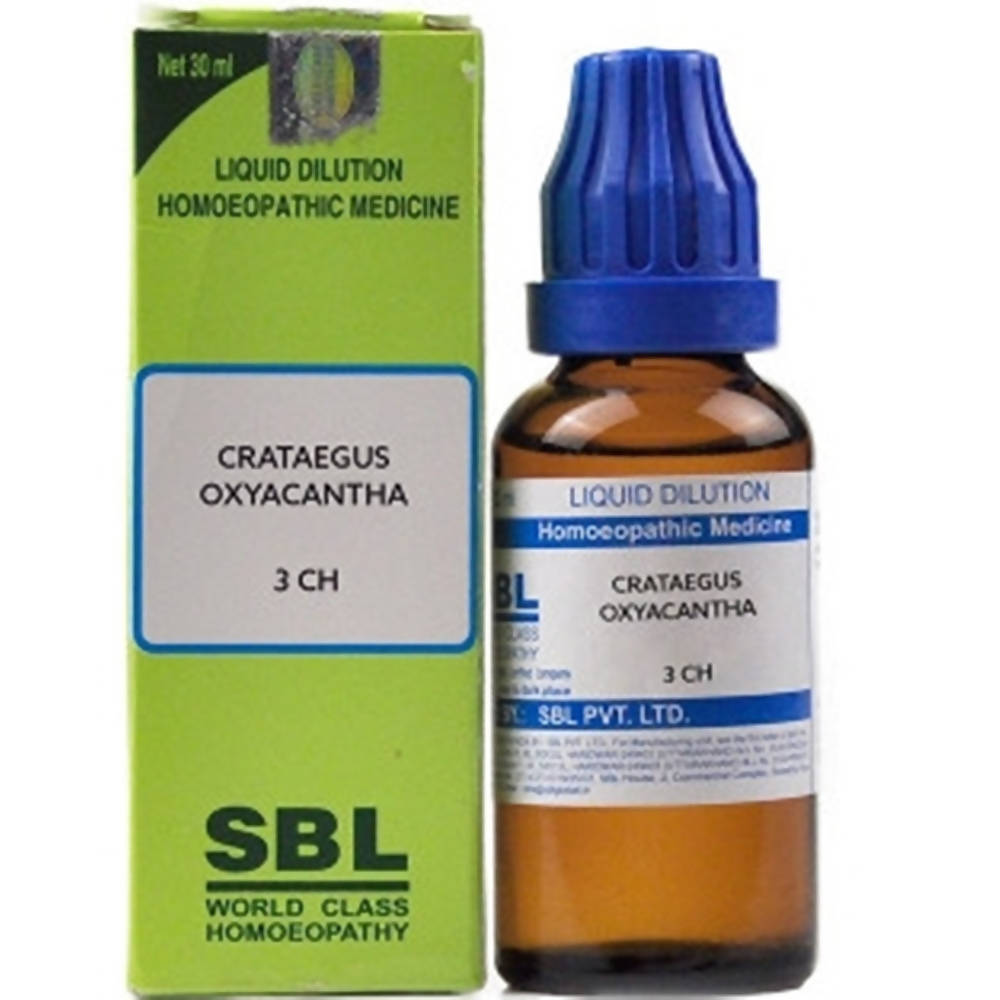 SBL Homoepathy Crataegus Oxyacantha Dilution::31480842518687