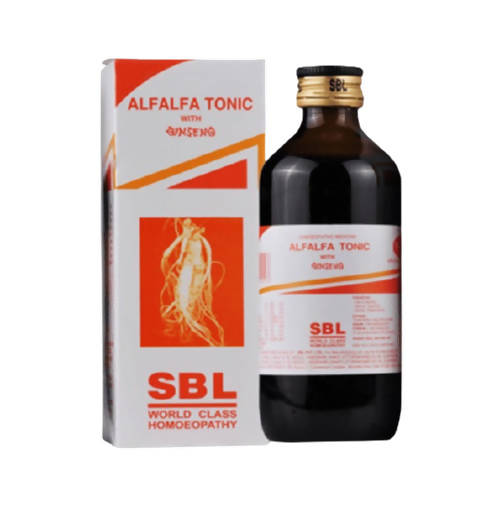 SBL Homeopathy Alfalfa Tonic with Ginseng - Distacart::29917390799007