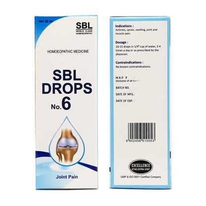 SBL Homeopathy Drops No.6 online::29500073967775