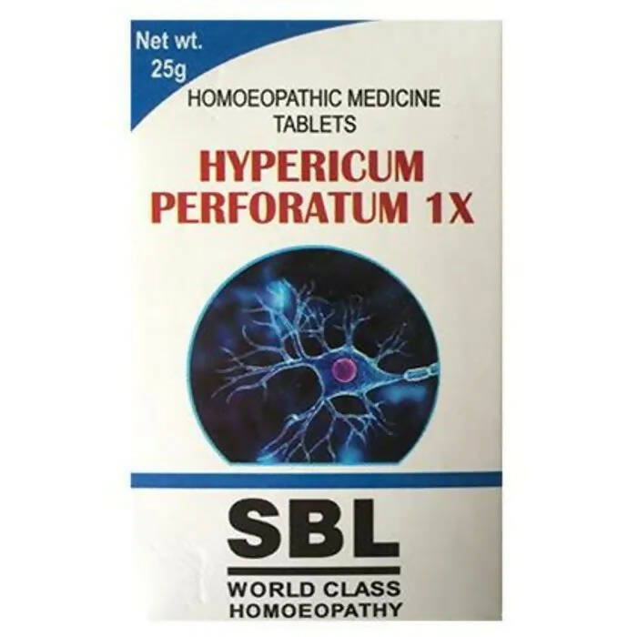 SBL Homeopathy Hypericum Perforatum Tablets - Distacart::34811179040927