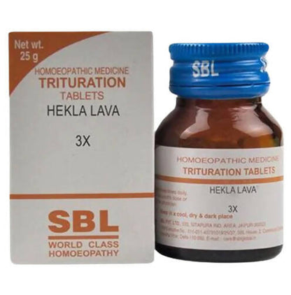 SBL Homeopathy Hekla Lava Trituration Tablets - Distacart::34811182907551
