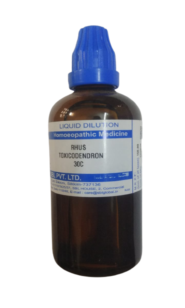 SBL Homeopathy Rhus Toxicodendron Dilution 30 C::28554908958879