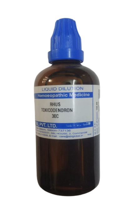 SBL Homeopathy Rhus Toxicodendron Dilution 30 C::28554908958879