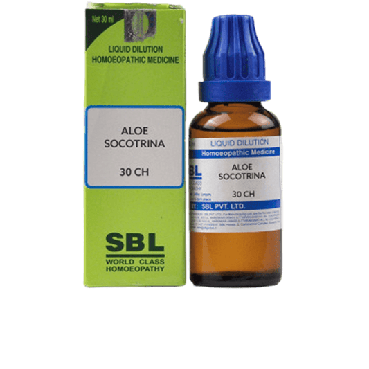 SBL Homeopathy Aloe Socotrina Dilution::20476142092447