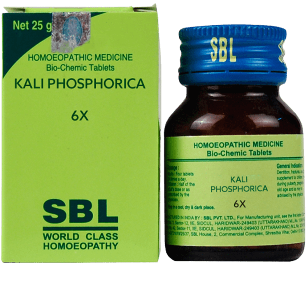 SBL Homeopathy Kali Phosphoricum Tablet 6X::20558674133151