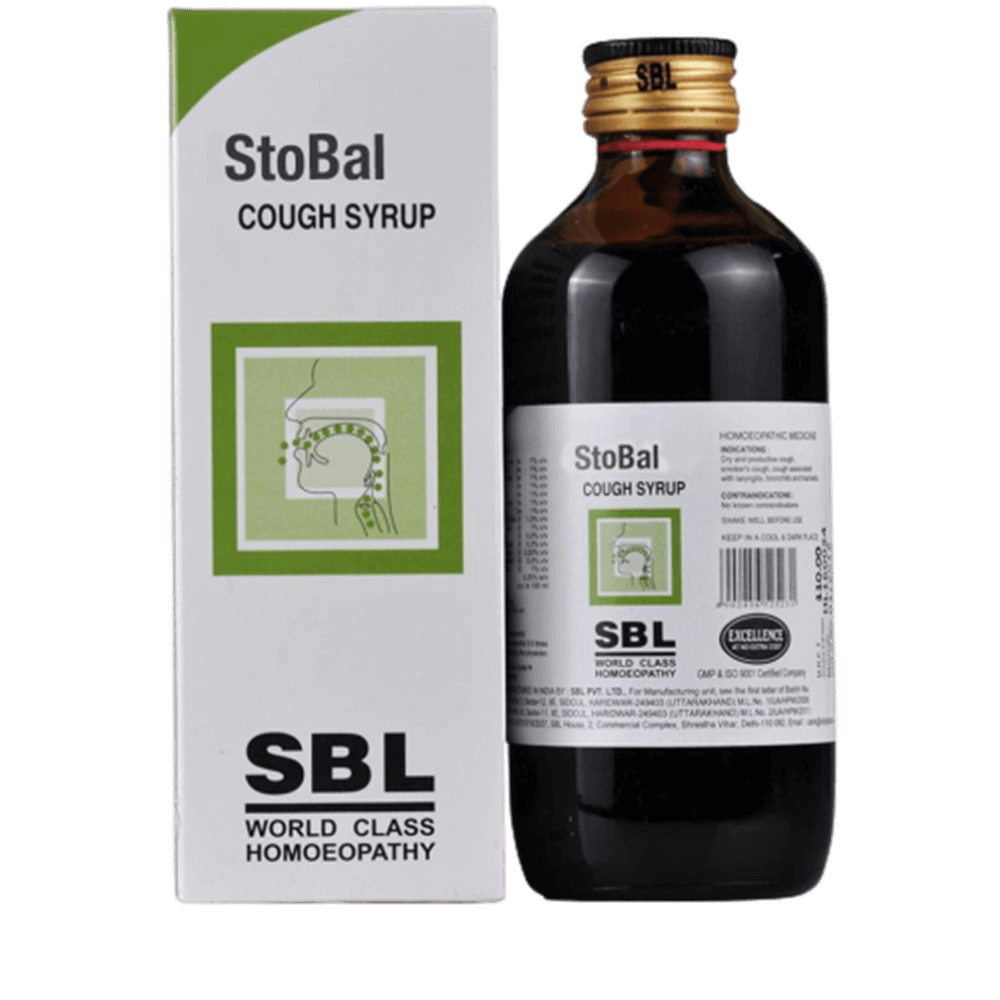 SBL Homeopathy Stobal Cough Syrup::19998440554655