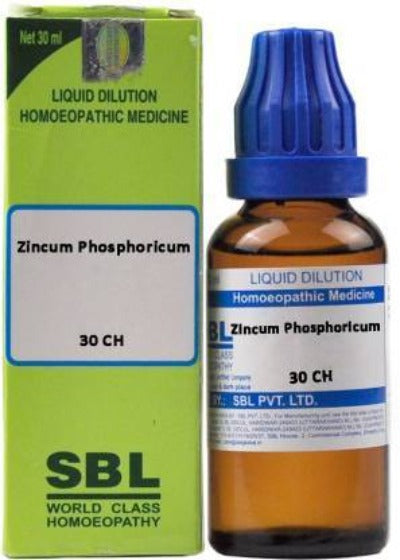 SBL Homeopathy Zincum Phosphoricum Dilution::28882141479071