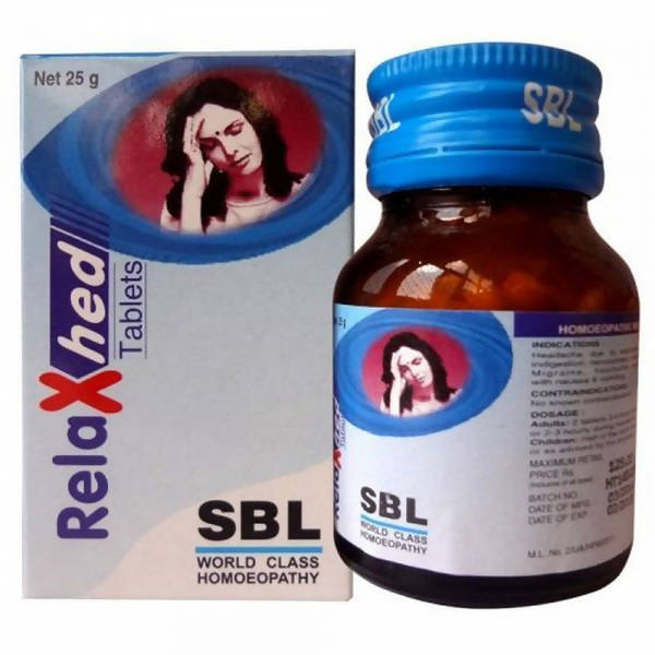 SBL Homeopathy Relaxhed Tablets::31705816662175