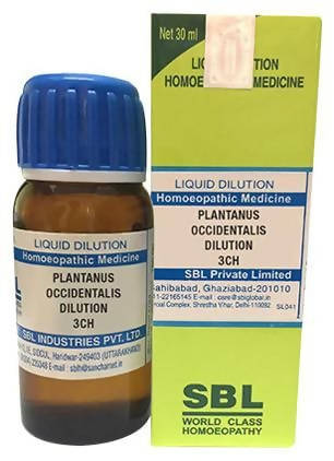 SBL Homeopathy Plantanus Occidentalis Dilution::31714897494175