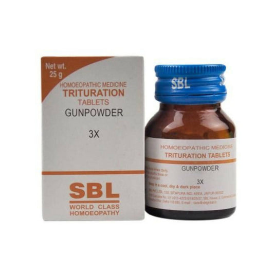 SBL Homeopathy Gunpowder Trituration Tablets - Distacart::34863566258335