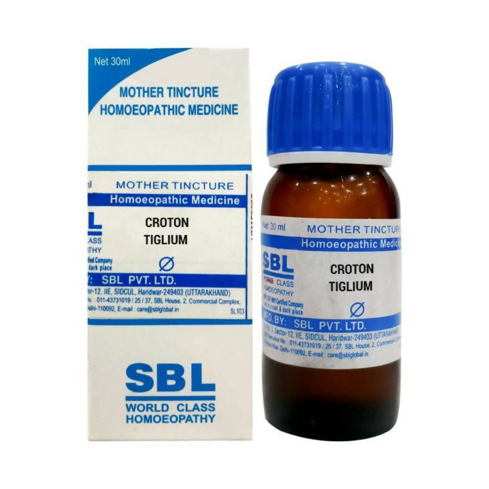 SBL Homeopathy Croton Tiglium Mother Tincture Q - Distacart::34865762074783