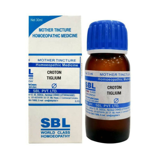 SBL Homeopathy Croton Tiglium Mother Tincture Q - Distacart::34865762074783