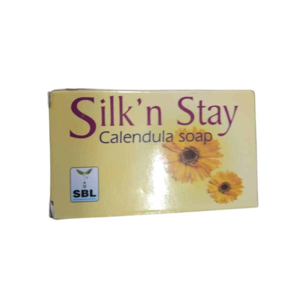 SBL Homeopathy Silk N Stay Antiseptic Calendula Soap - Distacart::33743683289247