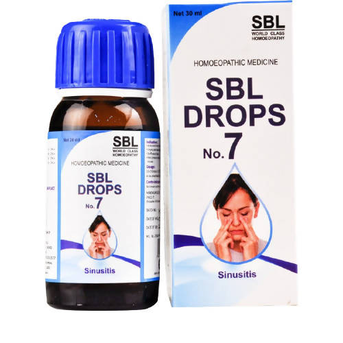 SBL Homeopathy No. 7 Sinusitis Drops::31752921219231