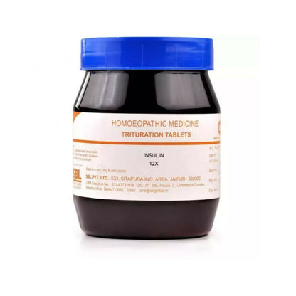 SBL Homeopathy Insulin Trituration Tablets - Distacart::39431456686239