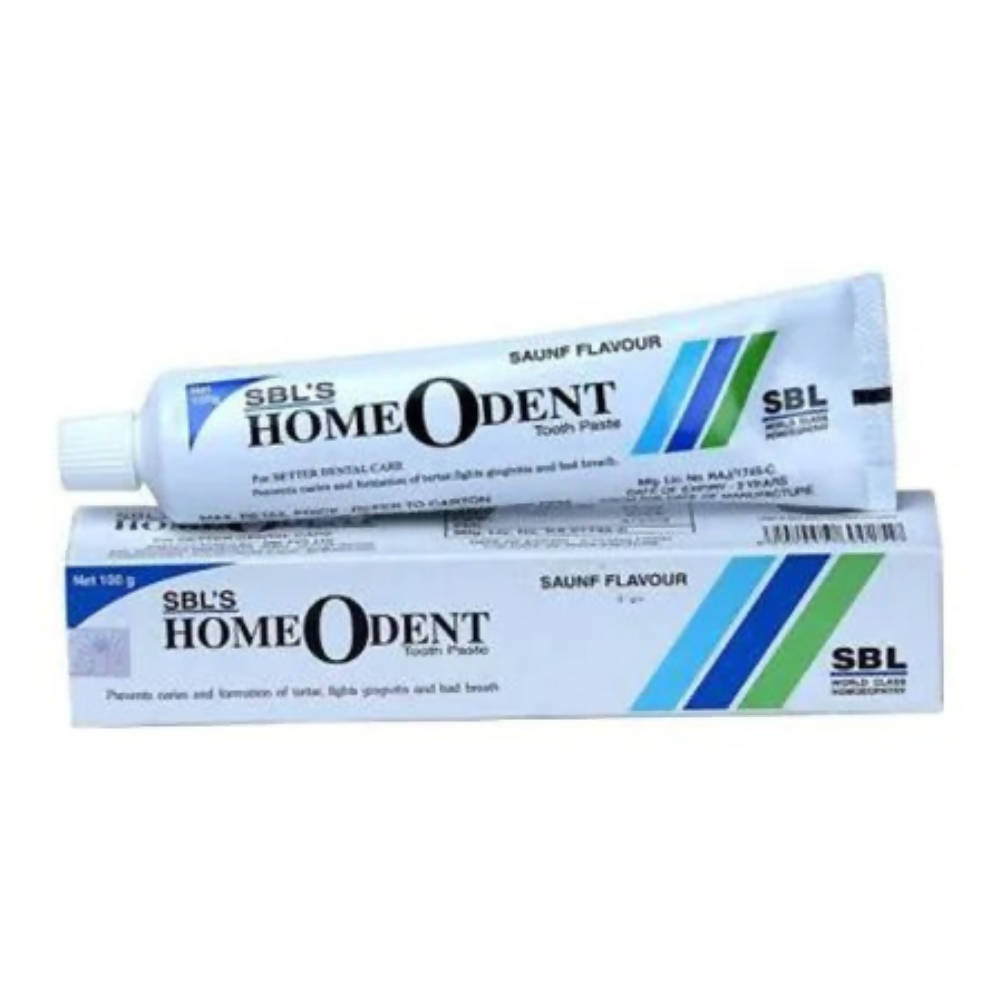 SBL Homeopathy Homeodent Saunf Toothpaste - Distacart::33520143859871