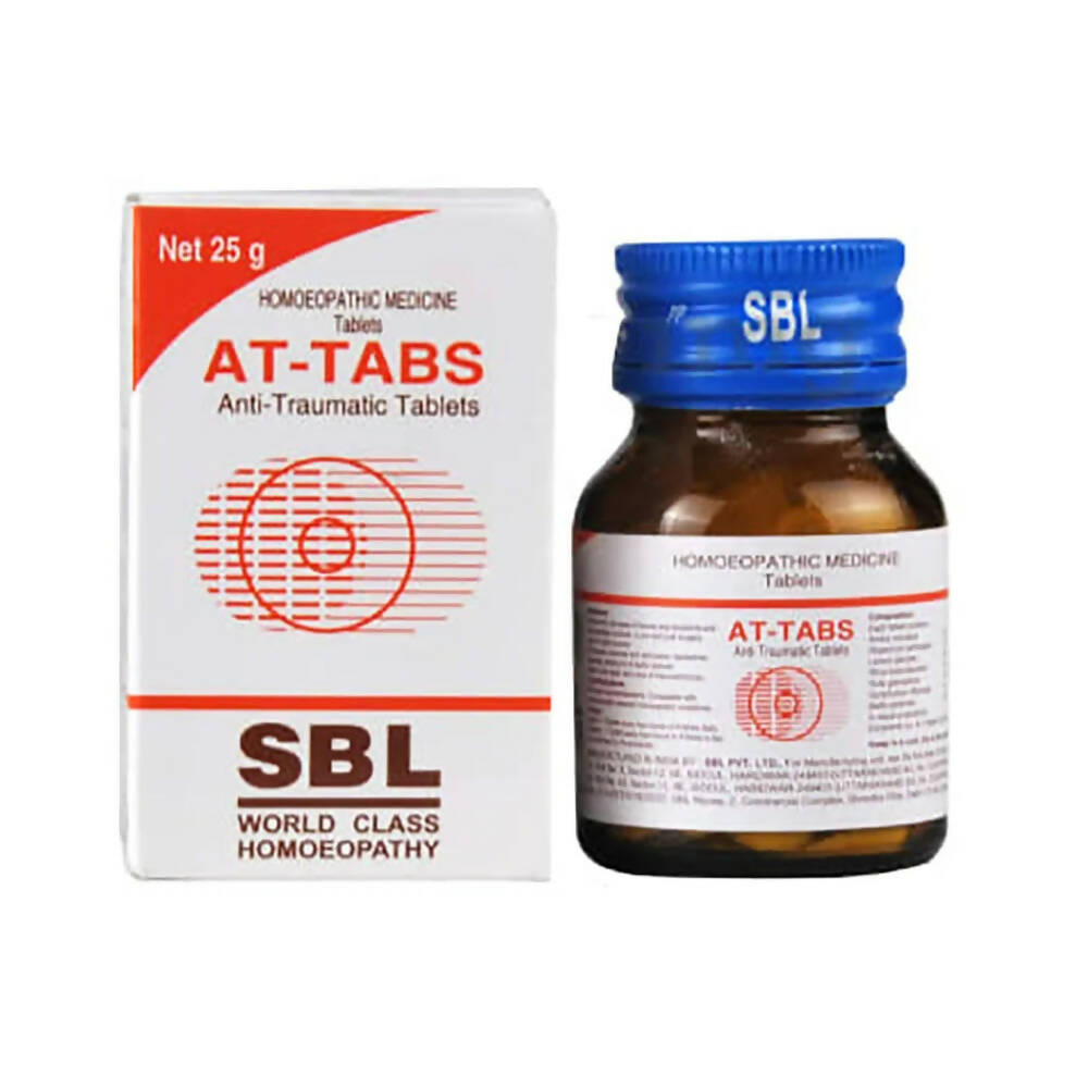 SBL Homeopathy AT-Tabs Ant - Traumatic Tablets - Distacart::34866140938399