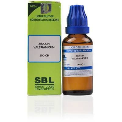 SBL Homeopathy Zincum Valerianicum Dilution::20610169372831