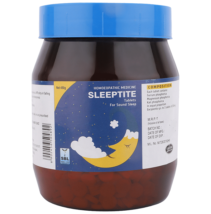 SBL Homeopathy Sleeptite Tablets - Distacart::36372268187807