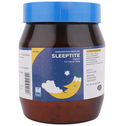 SBL Homeopathy Sleeptite Tablets - Distacart::36372268187807