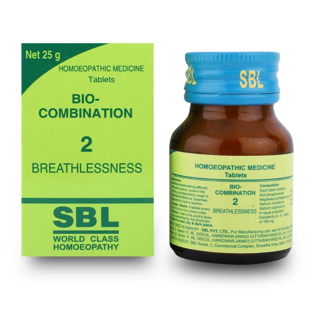 SBL Homeopathy Bio-Combination 2 Tablet - Distacart::39311961292959