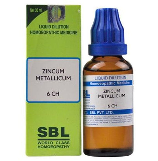 SBL Homeopathy Zincum Metallicum Dilution - Distacart::37321560948895