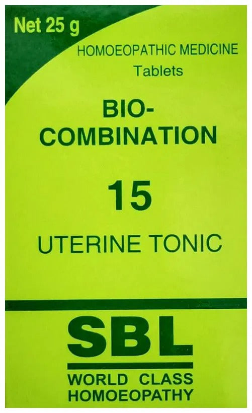 SBL Homeopathy Bio-Combination 15 Tablets - Distacart::34349155188895