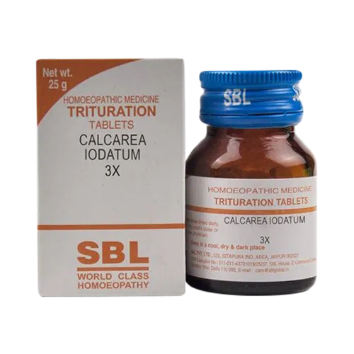 SBL Homeopathy Calcarea Iodatum Trituration Tablets - Distacart::34903694966943