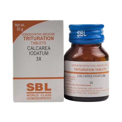 SBL Homeopathy Calcarea Iodatum Trituration Tablets - Distacart::34903694966943