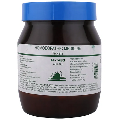 SBL Homeopathy AF-Tabs Tablets - Distacart::34540987547807