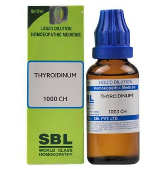 SBL Homeopathy Thyroidinum Dilution - Distacart::36720023470239