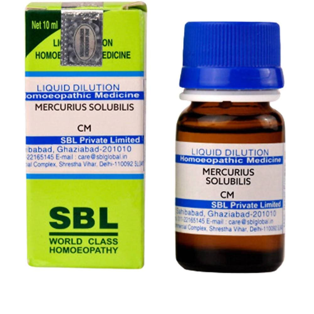 SBL Homeopathy Mercurius Solubilis Dilution CM::21174801924255