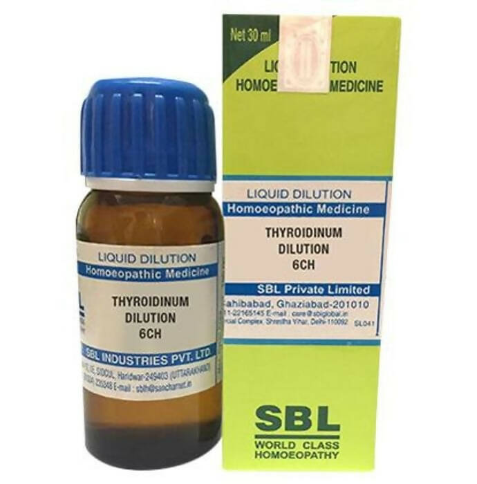 SBL Homeopathy Thyroidinum Dilution - Distacart::36720023339167
