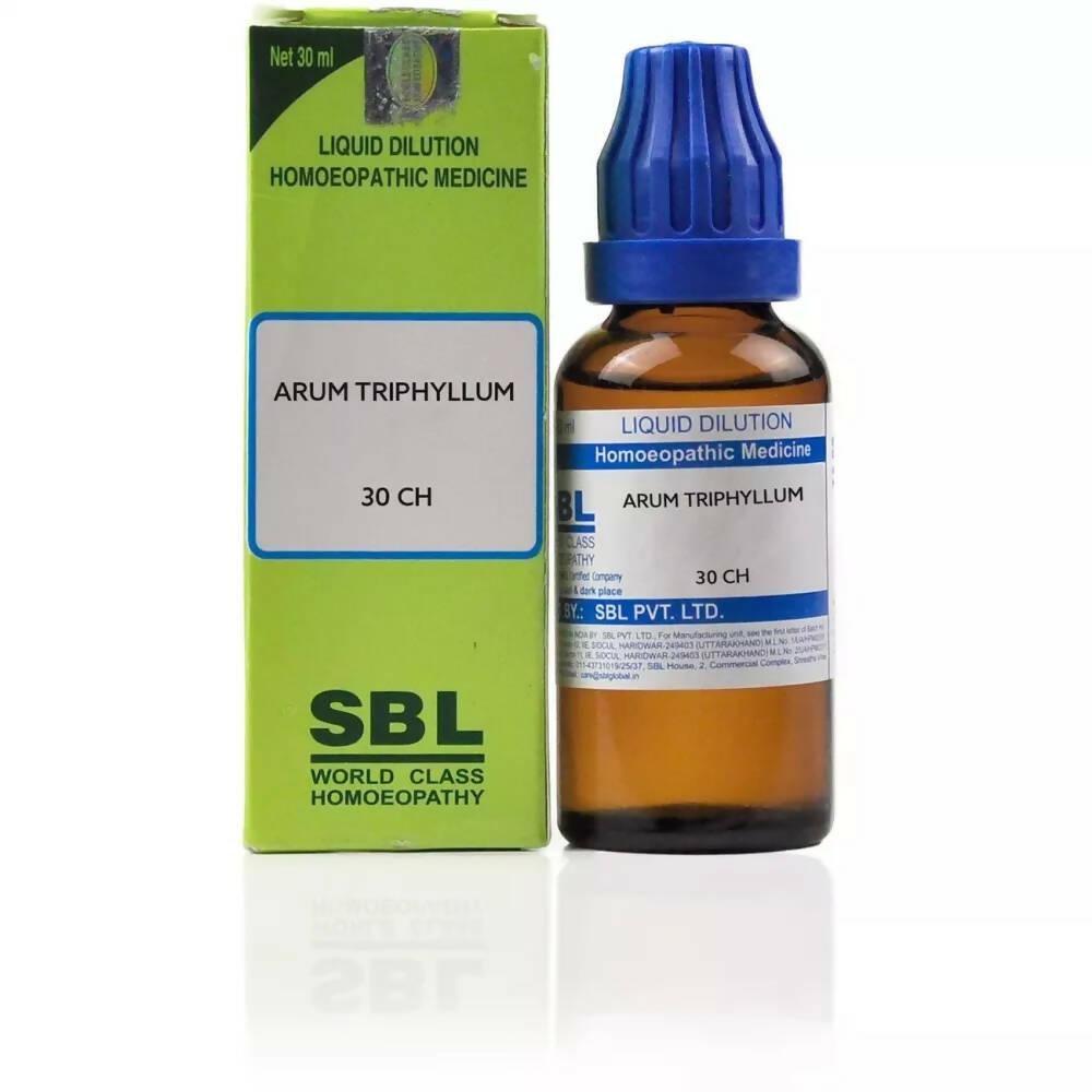 SBL Homeopathy Arum Triphllum Dilution - Distacart::34866223448223